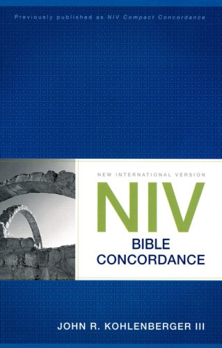 Cover of NIV Bible Concordance, 2011 Edition