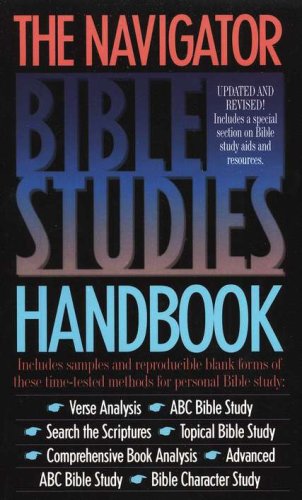 Cover of The Navigator Bible Studies Handbook