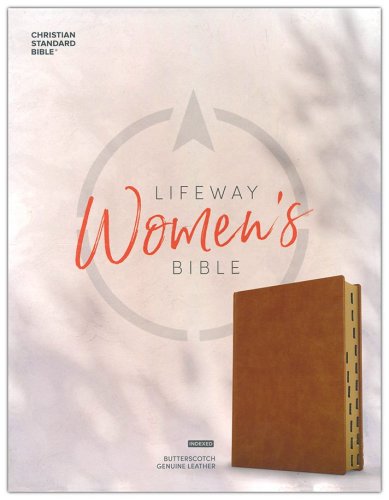 Cover of CSB Lifeway Women's Bible--genuine leather, butterscotch (indexed)