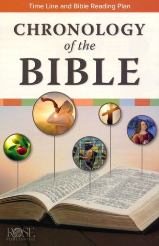 Cover of Chronology of the Bible Pamphlet - 5 pack