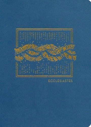 Cover of NET Abide Bible Journal, Comfort Print, Ecclesiastes