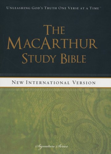 Cover of NIV MacArthur Study Bible, Hardcover
