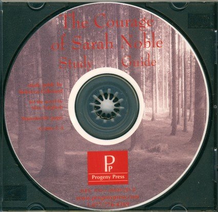 Cover of Courage of Sarah Noble Study Guide on CDROM