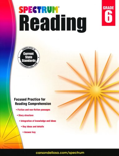 Cover of Spectrum Reading Grade 6 (2014 Update)