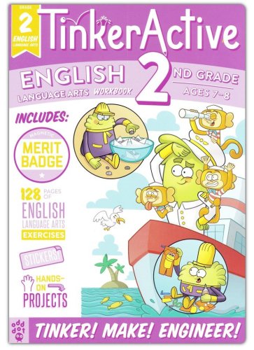 Cover of TinkerActive Workbooks: 2nd Grade English Language Arts