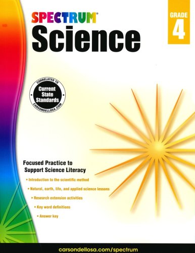 Cover of Spectrum Science Grade 4 (2014 Update)