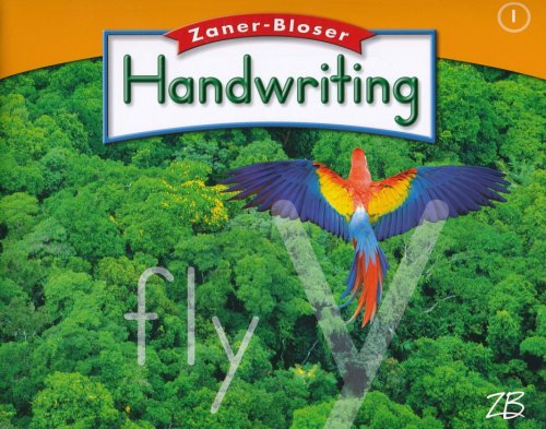 Cover of Zaner-Bloser Handwriting Grade 1: Student Edition