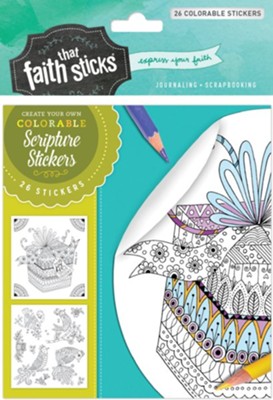Cover of Psalm 16:11 Colorable Stickers