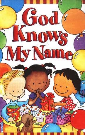 Cover of God Knows My Name, Pack of 25 Tracts for Kids