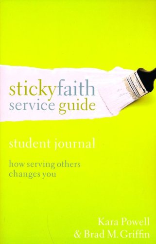 Cover of Sticky Faith Service Guide, Student Journal