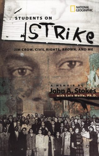 Cover of Students on Strike: Jim Crow, Civil Rights, Brown, and Me