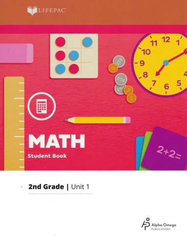 Cover of Lifepac Math, Grade 2, Workbook Set