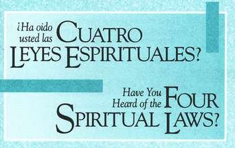 Cover of ¿Ha oido usted las cuatro leyes espirituales? 25 tratados (Have You Heard of the Four Spiritual Laws? 25 Tracts)