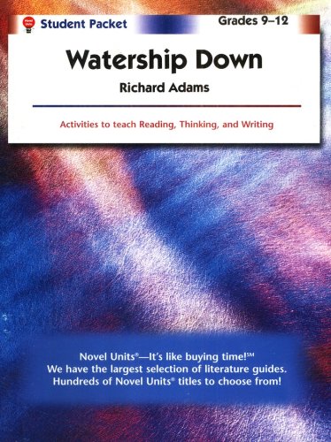 Cover of Watership Down, Novel Units Student Packet, Grades 9-12
