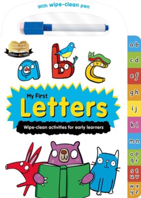 Cover of Help with Homework: My First Letters: Wipe-Clean Workbook for 2+ Year-Olds