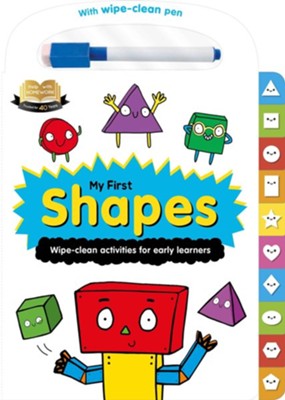 Cover of Help with Homework: My First Shapes: Wipe-Clean Workbook for 2+ Year-Olds