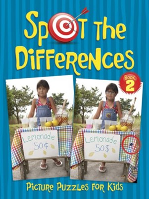 Cover of Spot the Differences Picture Puzzles for Kids 2