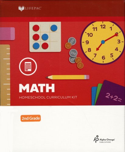Cover of Lifepac Math, Grade 2, Complete Set