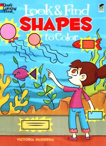Cover of Look-and-Find Shapes to Color