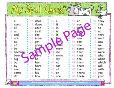 Cover of Sitton Spell Check Grades K-2 10-Pack (Homeschool Edition)