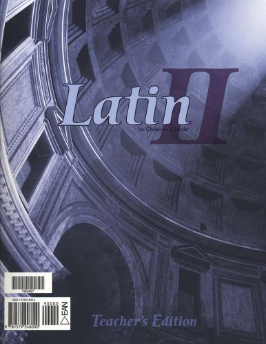 Cover of BJU Press Latin II, Teacher's Edition