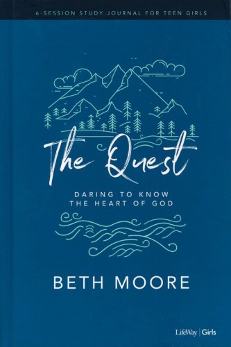 Cover of The Quest - Study Journal for Teen Girls: Daring to Know the Heart of God
