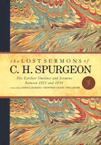 Cover of The Lost Sermons of C. H. Spurgeon Volume VII