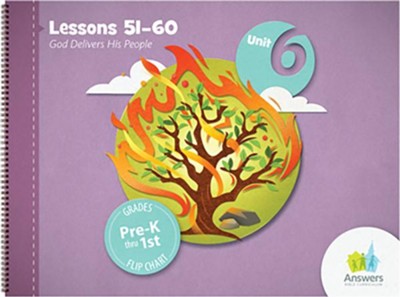 Cover of Answers Bible Curriculum PreK-1 Unit 6 Flip Chart (2nd Edition)