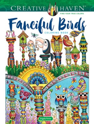 Cover of Fanciful Birds Coloring Book