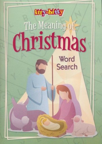 Cover of The Meaning of Christmas Itty Bitty Word Search