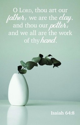 Cover of Work of Thy Hand (Isaiah 64:8, KJV) Bulletins, 100