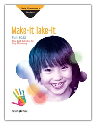 Cover of Bible-in-Life: Early Elementary Make It Take It (Craft Book), Fall 2022