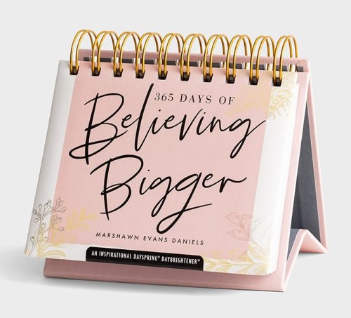 Cover of 365 Days of Believing Bigger, Daybrightener