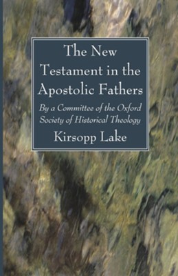 Cover of The New Testament in the Apostolic Fathers