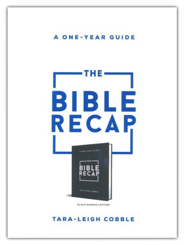 Cover of The Bible Recap: A One-Year Guide to Reading and Understanding the Entire Bible, Personal Size - Bonded Leather, Black
