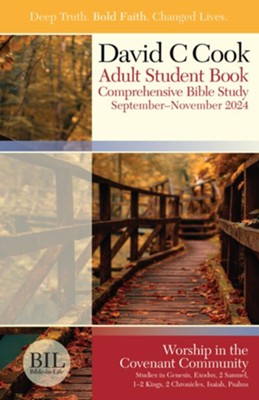Cover of Bible-in-Life: Adult Comprehensive Bible Study Student Book, Fall 2024