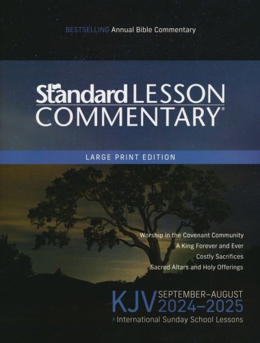 Cover of KJV Standard Lesson Commentary ® Large Print Edition 2024-2025