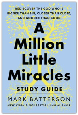 Cover of A Million Little Miracles Study Guide: Rediscover the God Who Is Bigger Than Big, Closer Then Close, and Gooder Than Good