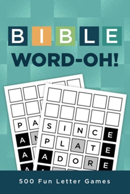 Cover of Bible Word-Oh!: 500 Fun Letter Games