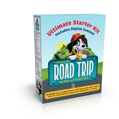 Cover of Road Trip Ultimate Starter Kit (Includes Digital Content) - Cokesbury Kids VBS 2025