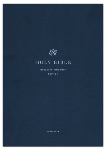 Cover of ESV Holy Bible, Dyslexia-Friendly Edition--hardcover, sky blue