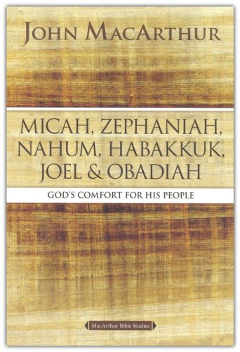 Cover of Micah, Zephaniah, Nahum, Habakkuk, Joel, and Obadiah: God's Comfort for His People
