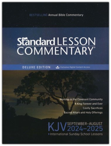 Cover of KJV Standard Lesson Commentary ® Deluxe Edition 2024-2025