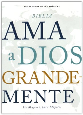 Cover of Biblia NBLA Ama a Dios Grandemente, Piel Imit. Oro Rosa (NBLA Love God Greatly Bible, Leathersoft, Rose Gold) - Imperfectly Imprinted Bibles