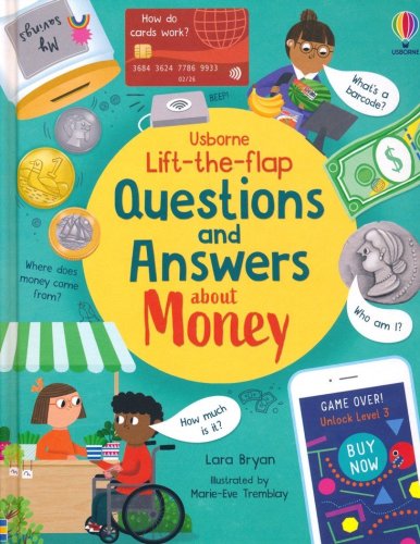Cover of Lift-the-flap Questions and Answers about Money