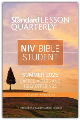 Cover of Standard Lesson Quarterly: NIV Bible Student Large Print, Summer 2025