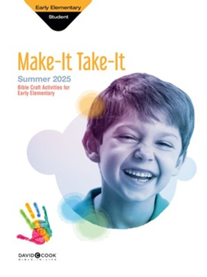 Cover of Bible-in-Life: Early Elementary Make It Take It (Craft Book), Summer 2025