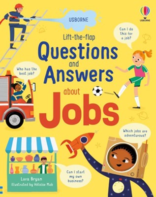 Cover of Lift-the-flap Questions and Answers about Jobs