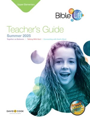 Cover of Bible-in-Life: Upper Elementary Teacher's Guide, Summer 2025