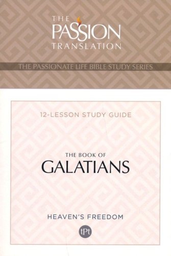 Cover of TPT The Book of Galatians: 12-Lesson Study Guide